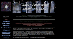 Desktop Screenshot of chucksghosts.com